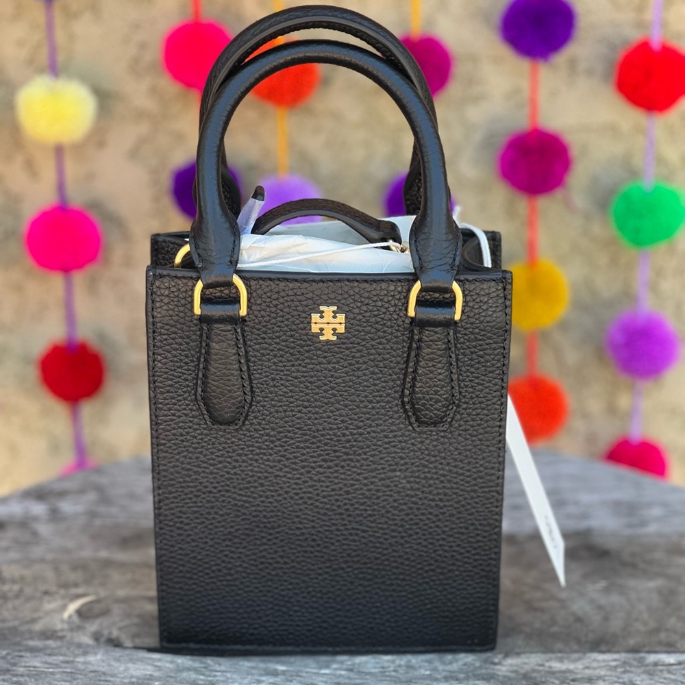 Tory Burch Blake mini shopper in black